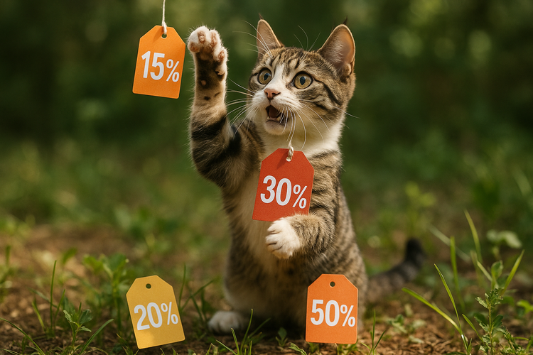 Oportunidades Gatursos 🐾 | Mimos com Desconto