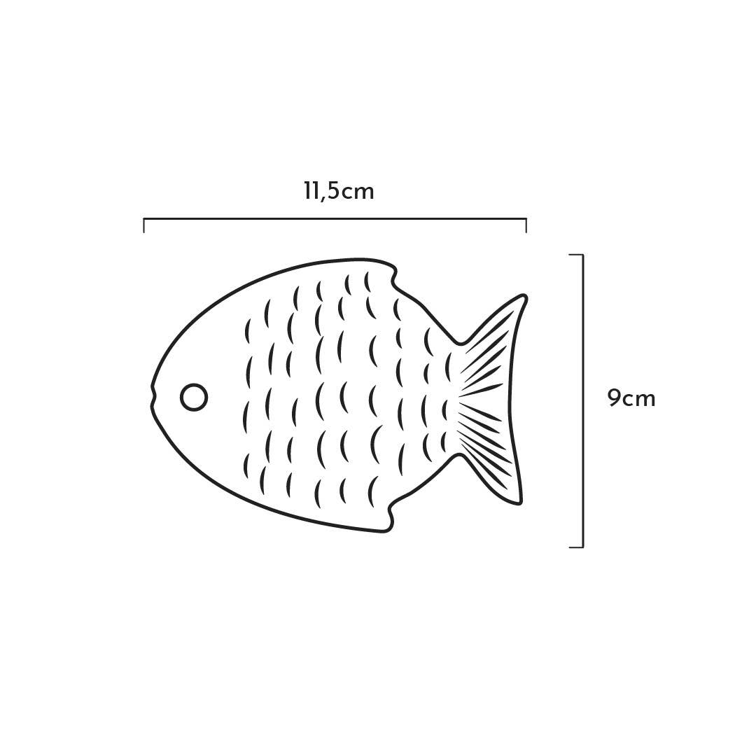 Peixe de Resina Orgânica - Aventura Aquática para Gatos Curiosos