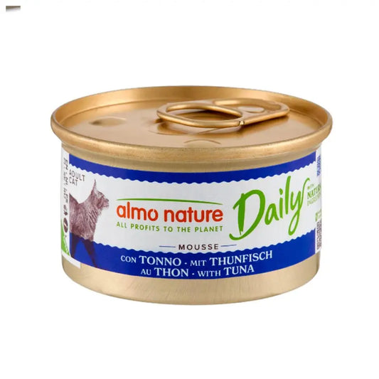 Almo Nature Cat Daily - Mousse Atum - 24 x 85 gr - Gatursos