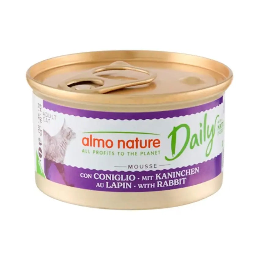 Almo Nature Cat Daily - Mousse Coelho - 24 x 85 gr - Gatursos