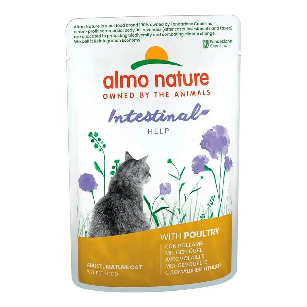 Almo Nature Cat Functional Intestinal Help - Frango - 30 x 70 gr - Gatursos