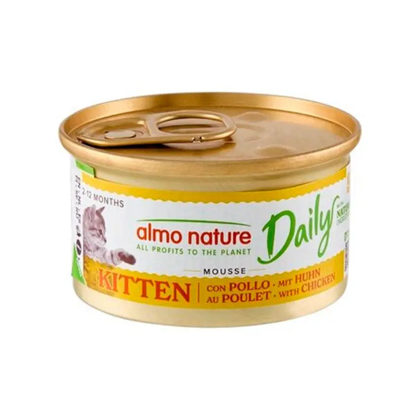 Almo Nature Cat Daily - Gatinhos - Frango - 24 x 85 gr - Gatursos