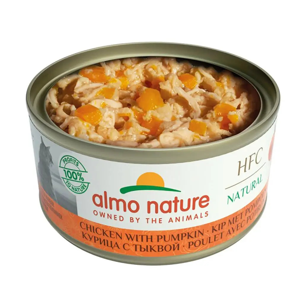 Almo Nature HFC Natural - Frango c/ Abóbora - Gatursos