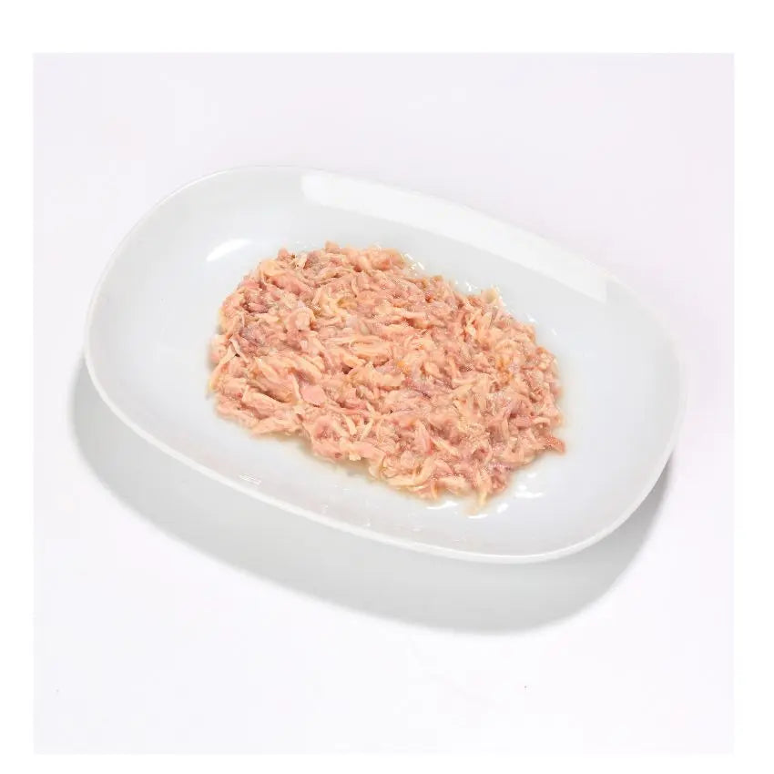 Comida húmida natural para gatos com frango e atum