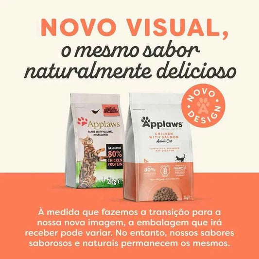 Applaws para Gato Adulto - Frango com Salmão
