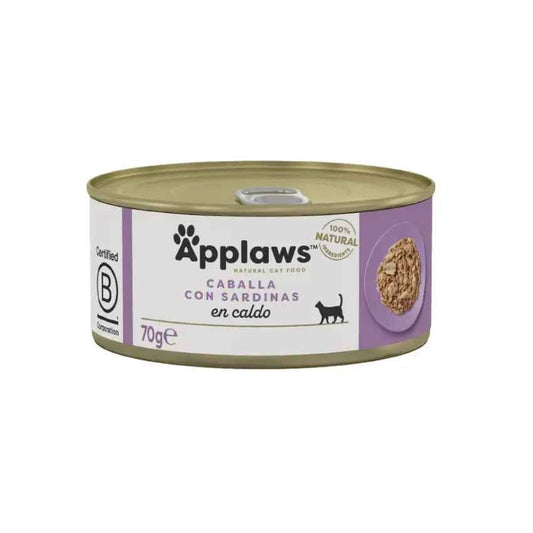 Applaws Ração Húmida para Gato Adulto - Cavala e Sardinha