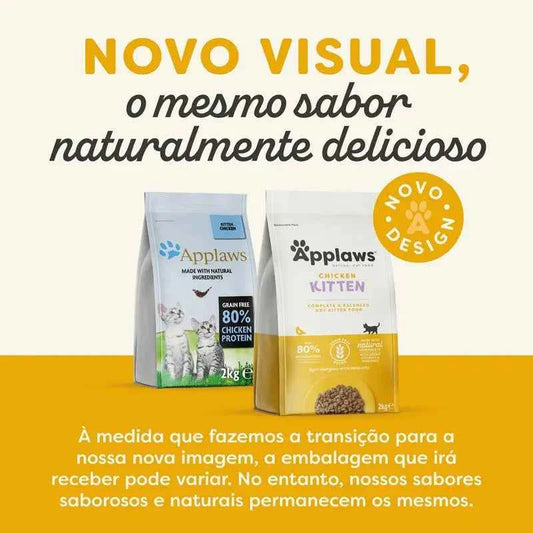 Applaws Kitten - Ração Seca com Frango