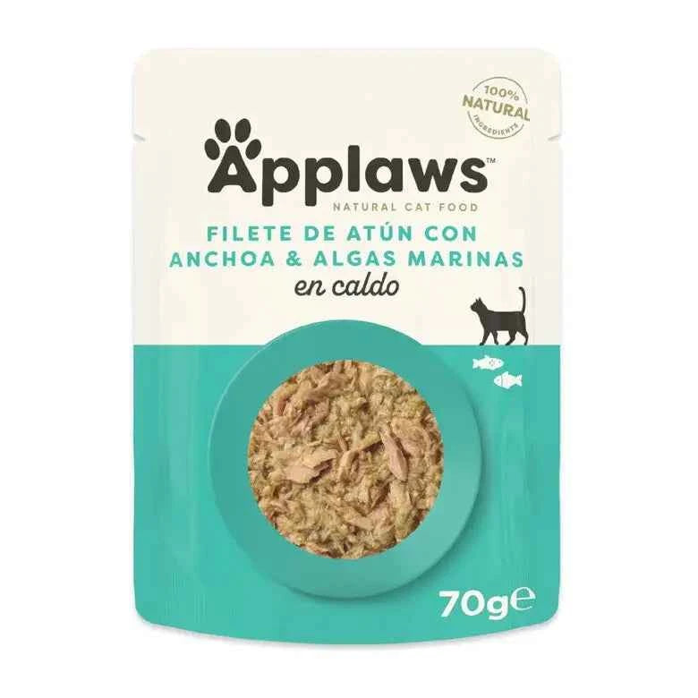 Applaws p/ Gato Adulto - Filetes de Atum com Anchovas e Algas