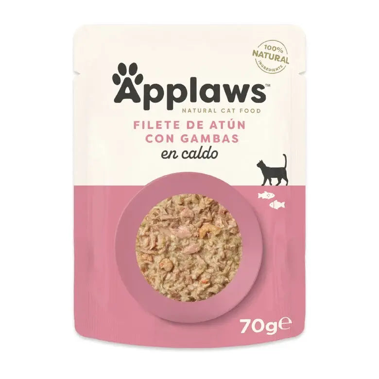 Applaws p/ Gato Adulto - Atum com Camarão do Pacífico