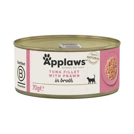 Applaws Ração Húmida para Gato Adulto - Atum e Gambas