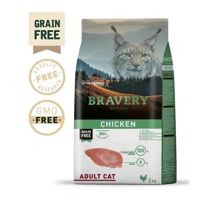 Bravery - Gatos Adultos - Frango
