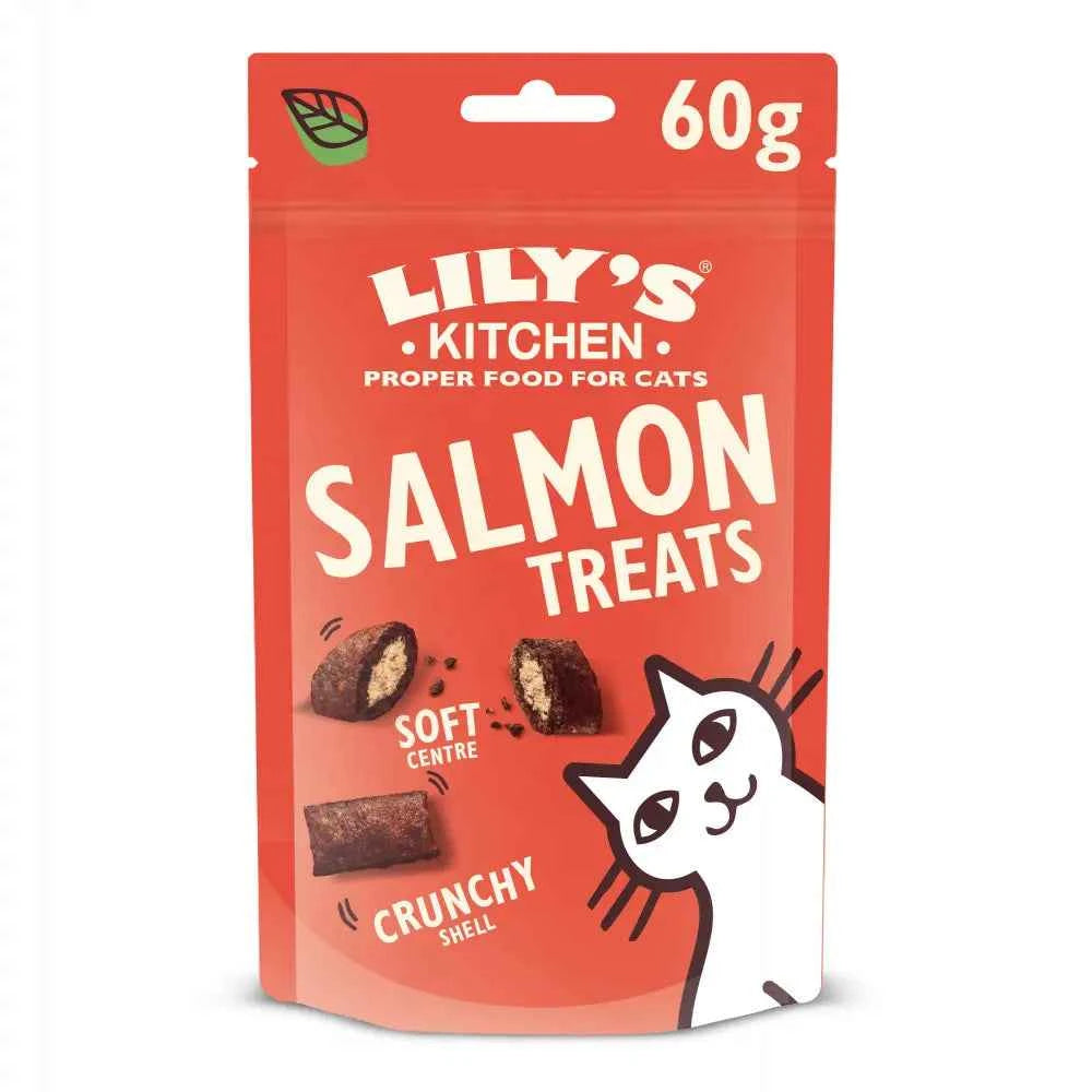 Snacks Naturais para Gato Lily’s Kitchen com Salmão