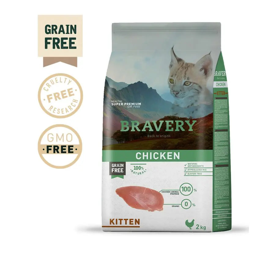 Bravery Gatinho - Frango - Gatursos