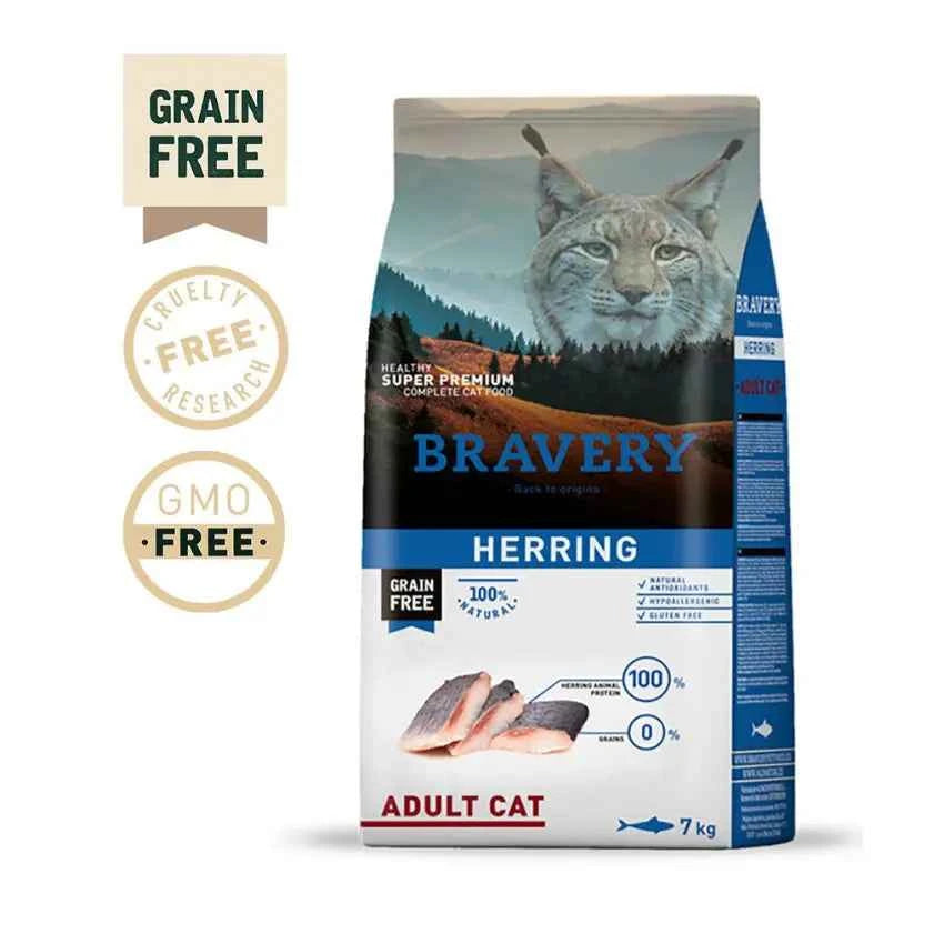 Bravery Gato Adulto - Arenque