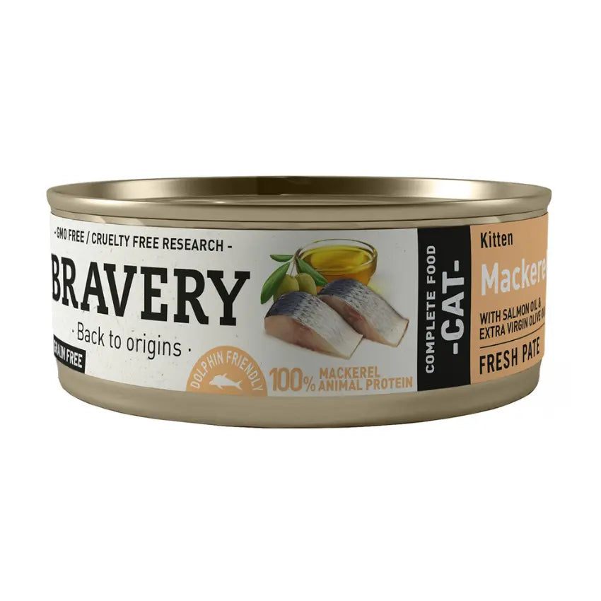 Bravery Kitten - Cavala - 12 x 70 gr - Gatursos