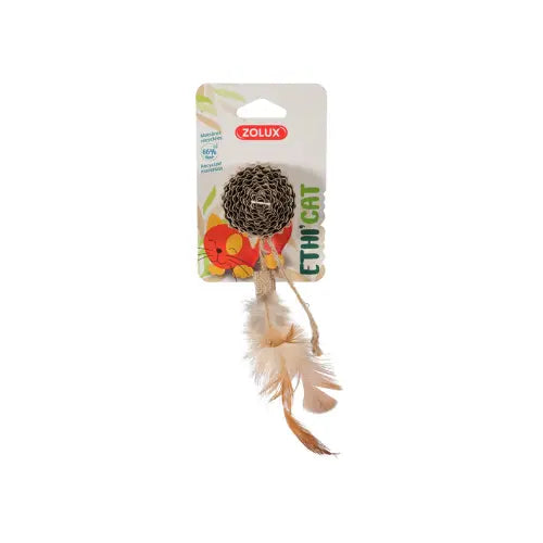 Brinquedo Ethi'cat Cartão Disco e Penas