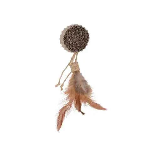 Brinquedo Ethi'cat Cartão Disco e Penas