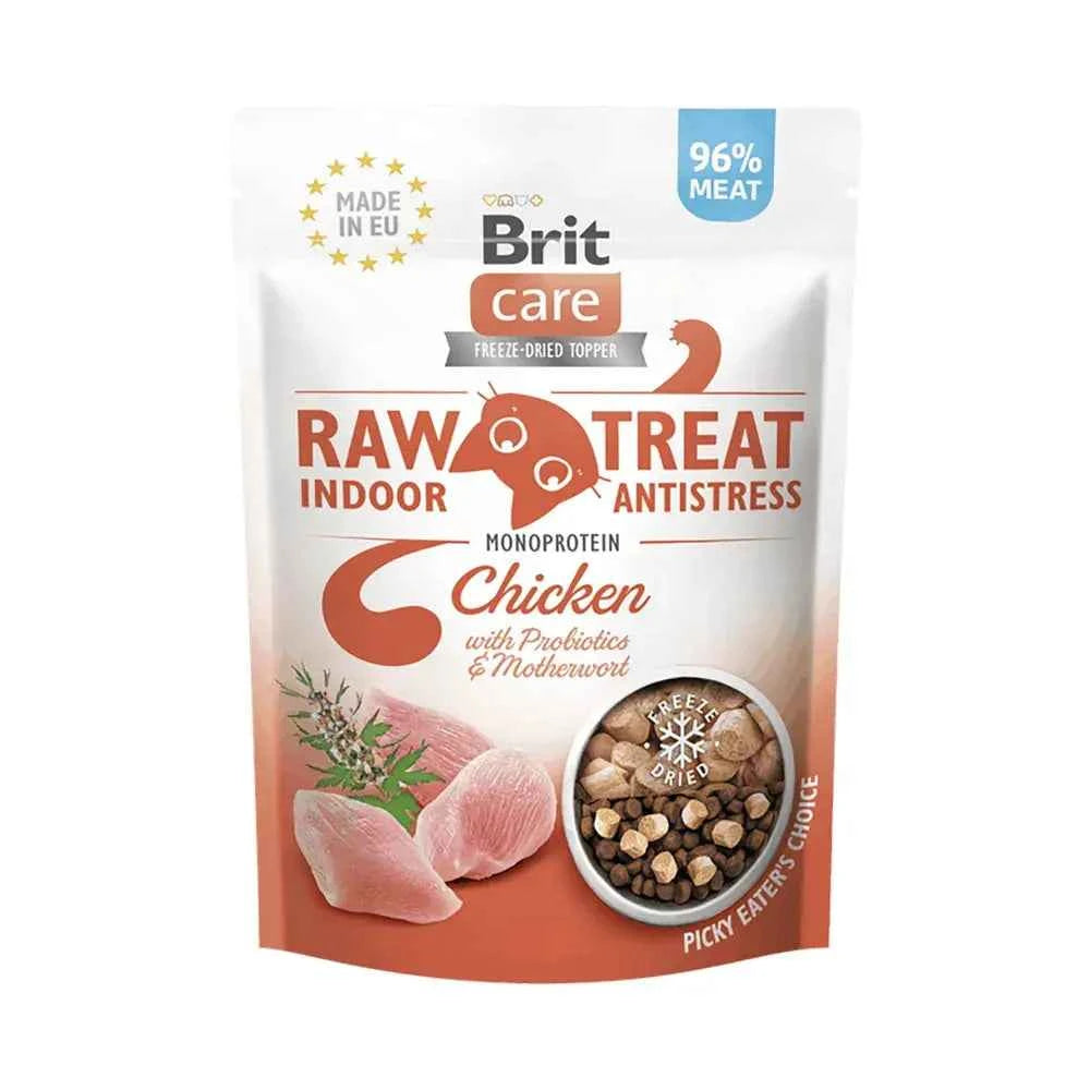 Snacks Naturais Antistress para Gato de Interior - Frango