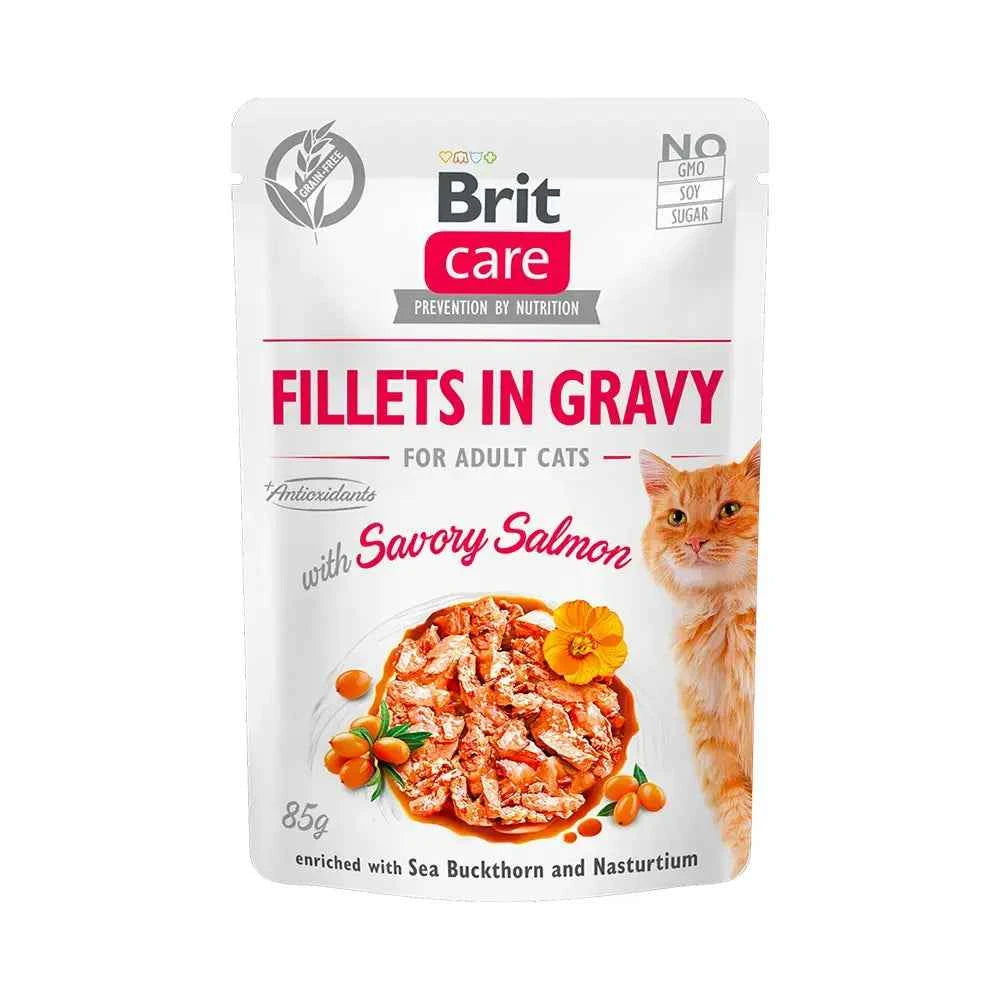 Brit Care Filetes de Salmão com Molho