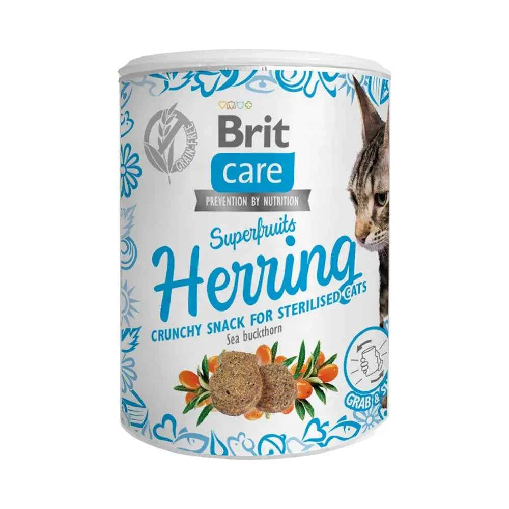 Brit Care Snack Arenque com Superfrutas – Nutrição e Sabor