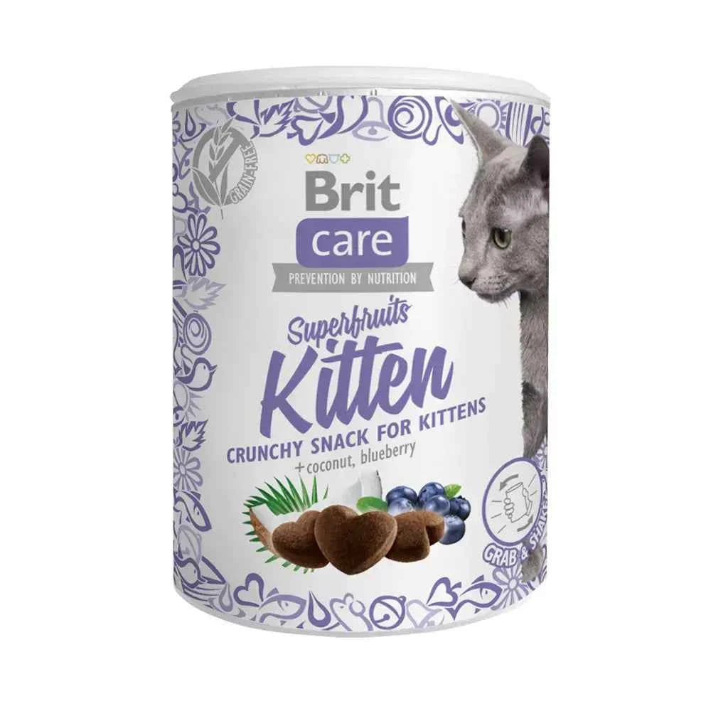 Snacks Saudáveis Brit Care Superfruits para Gatinhos 🌟