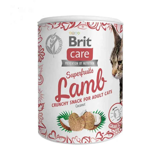 Brit Care Snack Superfruits Cordeiro – Sabor e Saúde