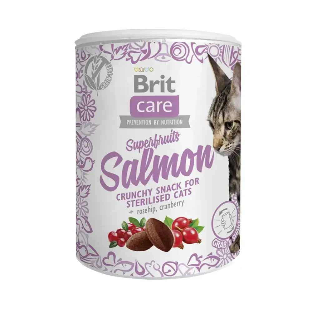 Petiscos Brit Care Superfruits Salmão – Sabor, Saúde e Mimos