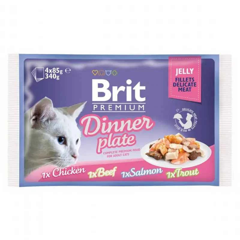 Brit Premium by Nature - Filetes em Geleia - Multipack - Gatursos