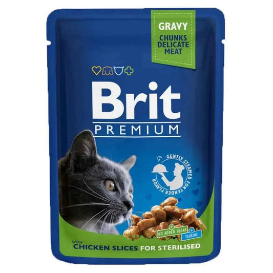 Embalagem Brit Premium by Nature Fatias de Frango