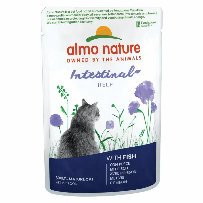 Comida húmida Almo Nature - Cuidado Intestinal - Peixe