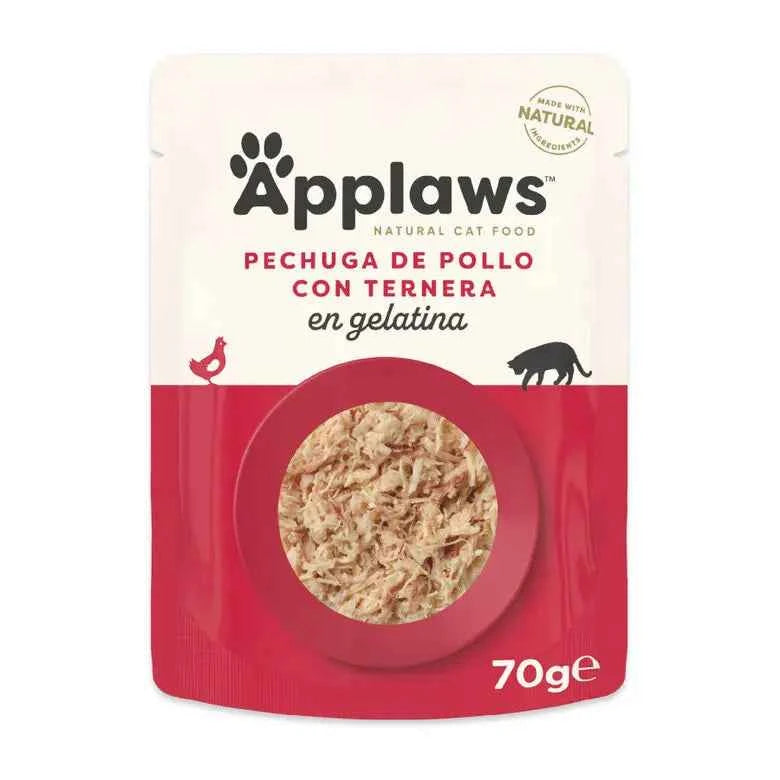 Applaws p/ Gato Adulto - Peito de Frango e Vitela