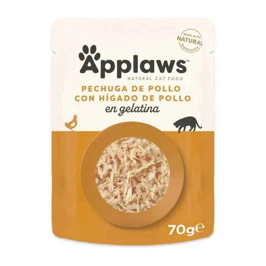 Applaws p/ Gato Adulto - Peito de Frango c/ Fígado