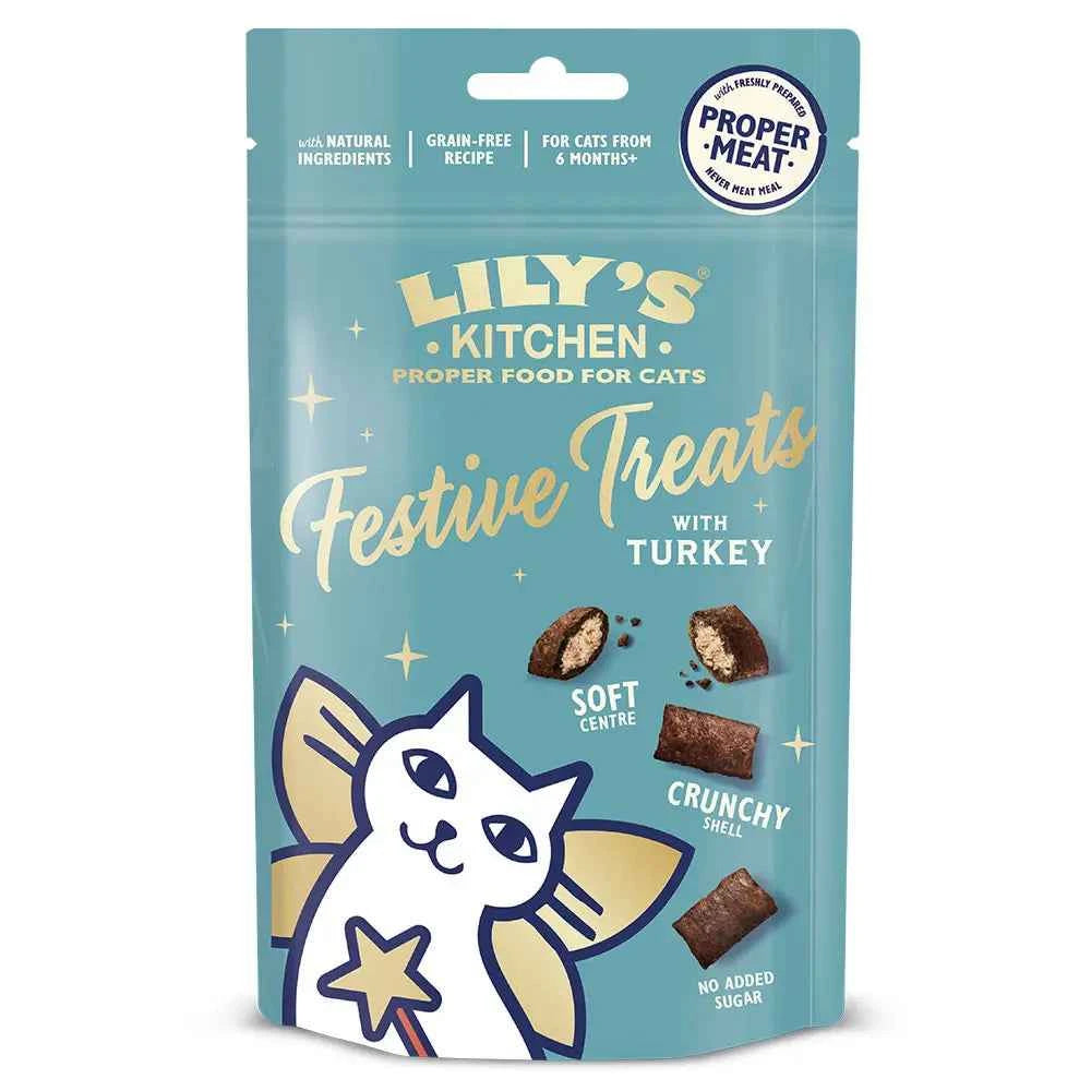 Snacks Naturais de Peru Lily's Kitchen 🦃 | Edição Especial Festiva