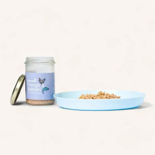 Comida Húmida Natural Purrmi Frango e Salmão – 180g