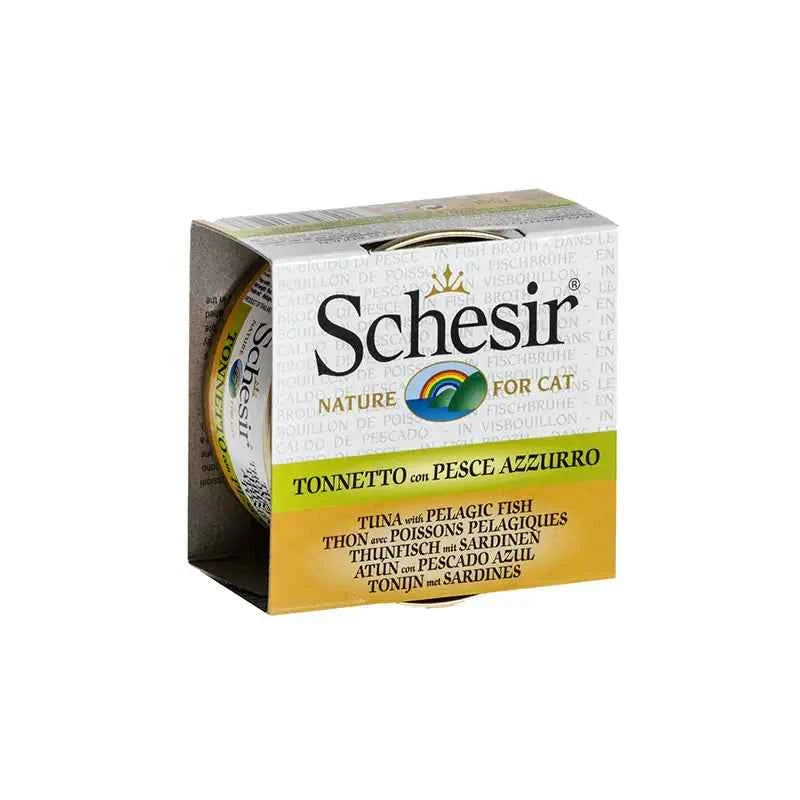 Schesir Atum com Sardinha em Caldo de Peixe - Gatursos