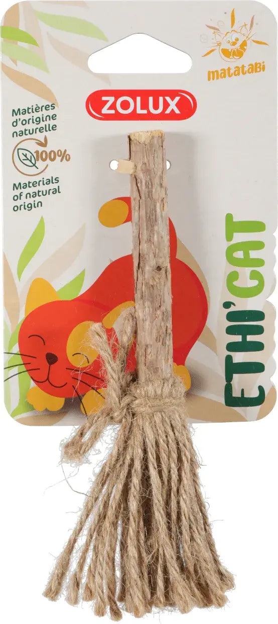 Ethi'cat Matatabi com Vassoura