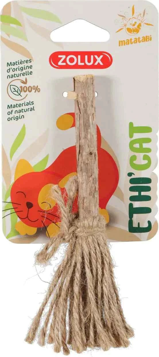 Ethi'cat Matatabi com Vassoura