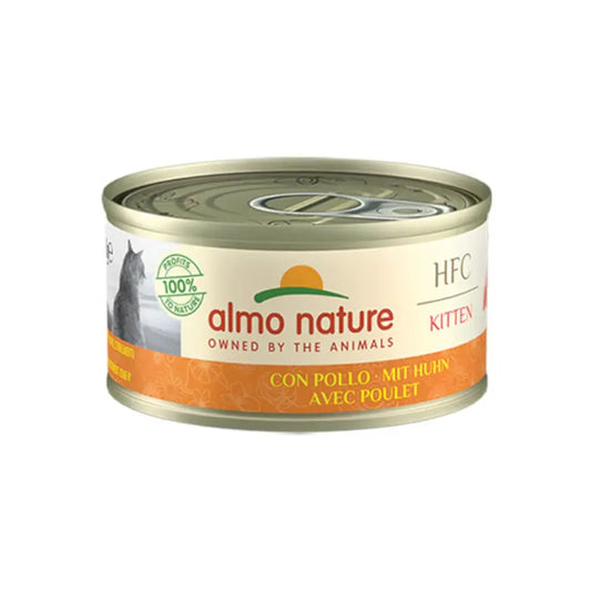 Almo Nature HFC - Gatinhos - Frango - 6 x 70 gr