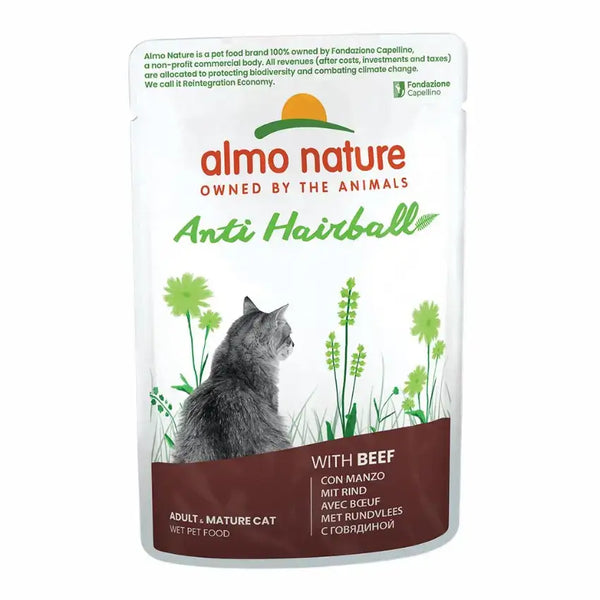 Almo Nature – Eliminar bolas de pelo com carne natural