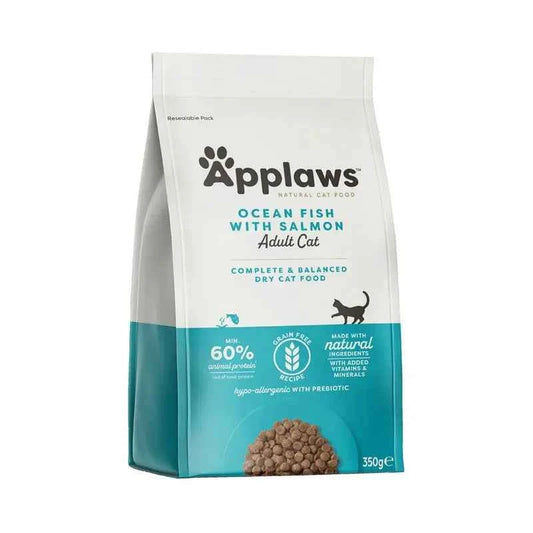 Applaws Ração Seca para Gato Adulto - Peixe do Oceano com Salmão