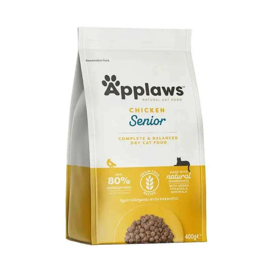 Applaws Ração Seca para Gato Sénior - Frango