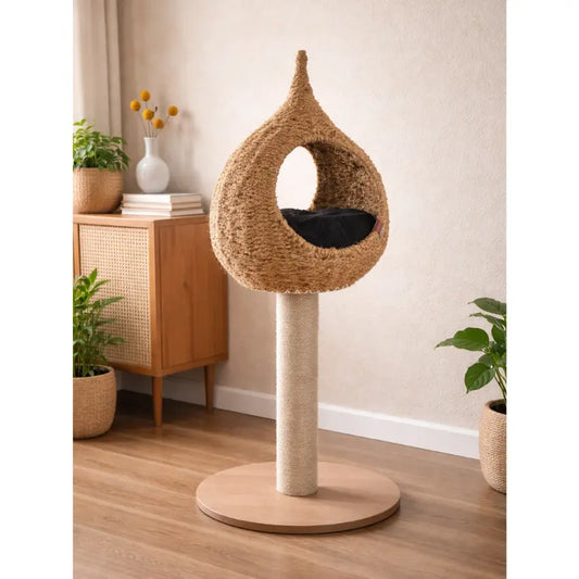 Árvore para gatos Gota Balinesa com fibra de coco