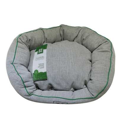 Cama Oval Zook Gravel com rebordos almofadados para gatos