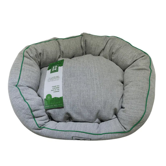 Cama Oval Zook Gravel com rebordos almofadados para gatos