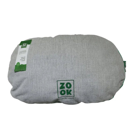 Colchão Oval Zook Gravel cinzento para gatos