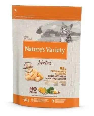 Nature's Variety Sem Grão para Gatinhos - Frango do Campo - Gatursos