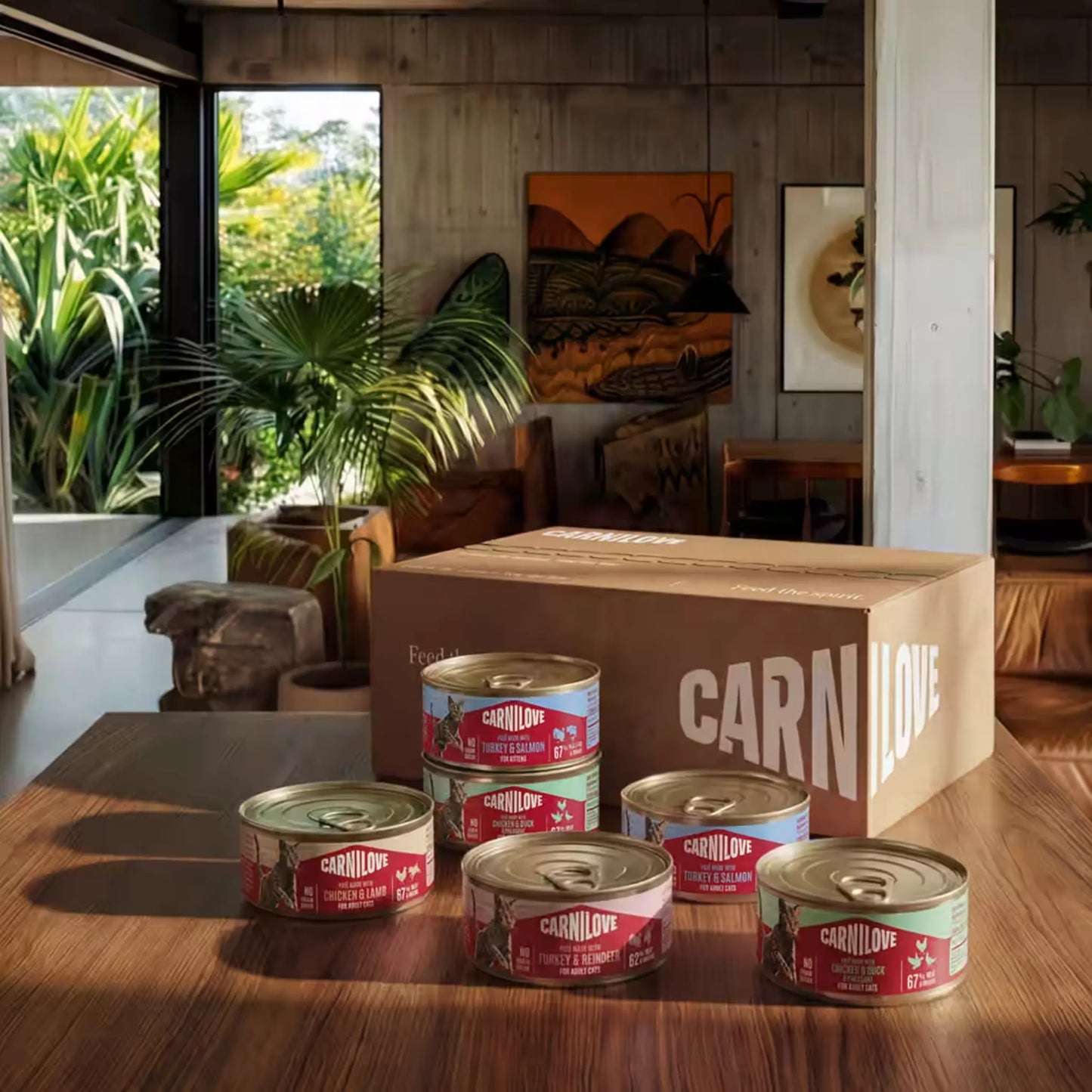 Patê Carnilove Frango, Pato e Faisão para Gatos - 100 gr