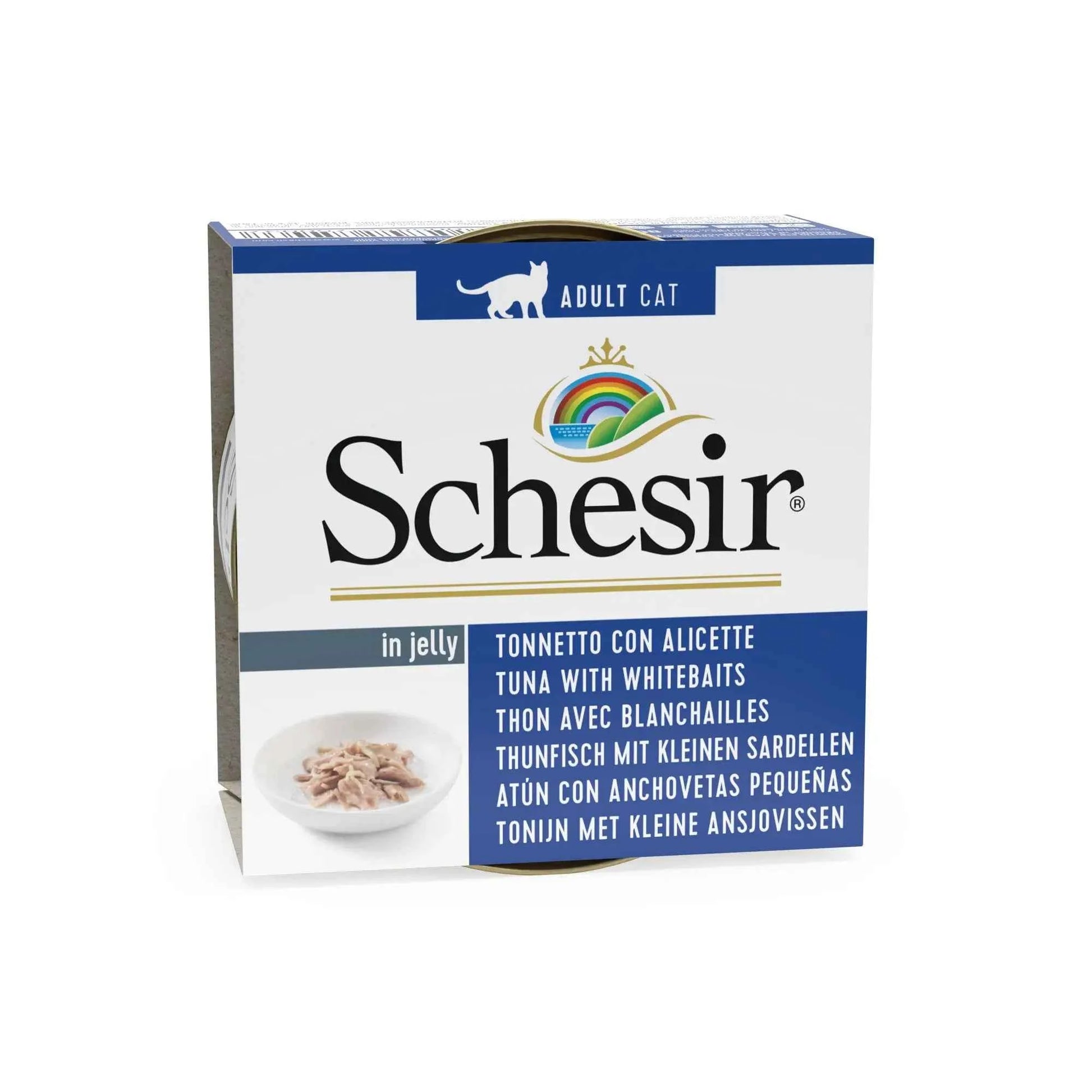 Schesir Atum com Anchovas em Gelatina - Gatursos