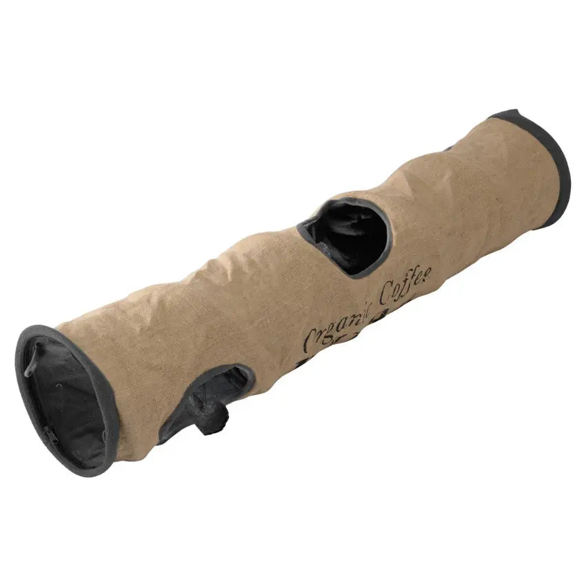 Túnel para Gatos Pura Vida Jute – Diversão Natural e Confortável