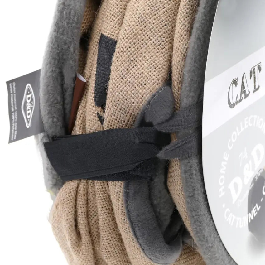 Túnel para Gatos Pura Vida Jute – Diversão Natural e Confortável